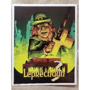 Leprechaun 3 - 8x10 Art Print By Artist Anderson Silva Bam Horror Box Exclusive